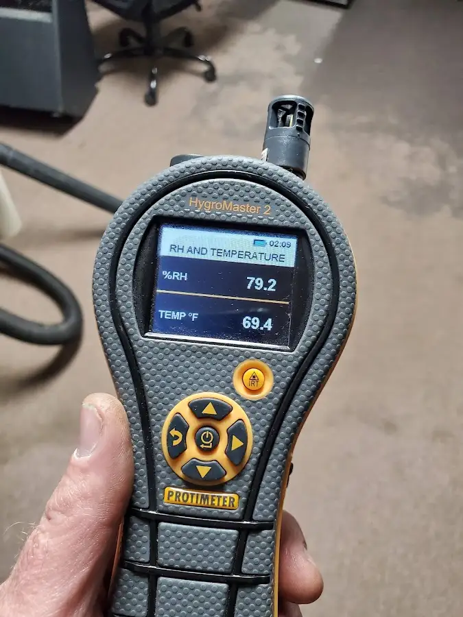 Moisture meter humidity assessment for Mold Remediation & Removal in Garden Home-Whitford